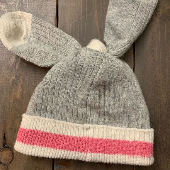 Never worn adorable girls “POOK TOQUE” pink/grey - Picture 2 of 5